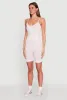 Seamless Textured Knit Cropped Cami and Bike Shorts sold by Rainbow