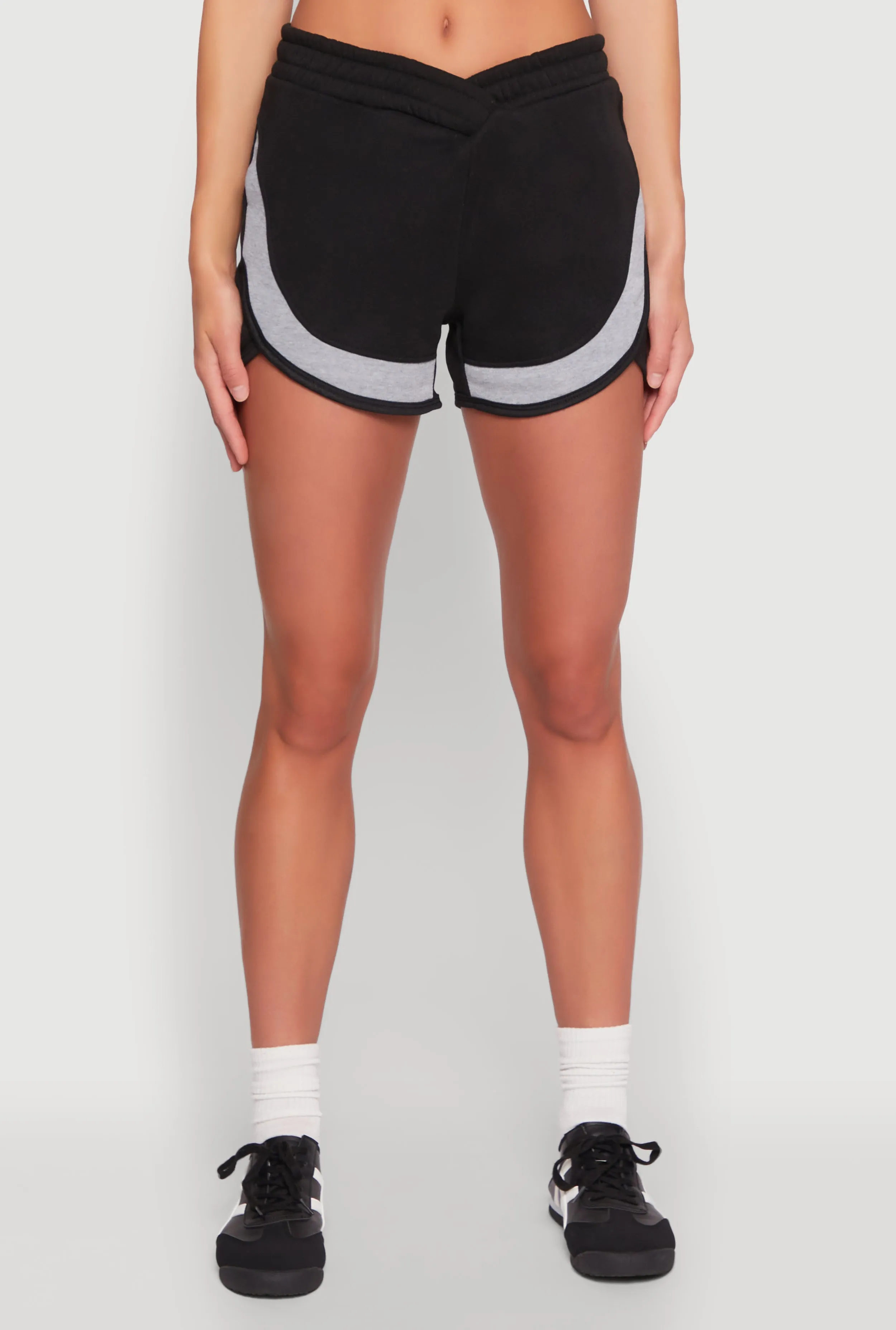 Marled Detail Dolphin Shorts sold by Rainbow product image thumbnail 3