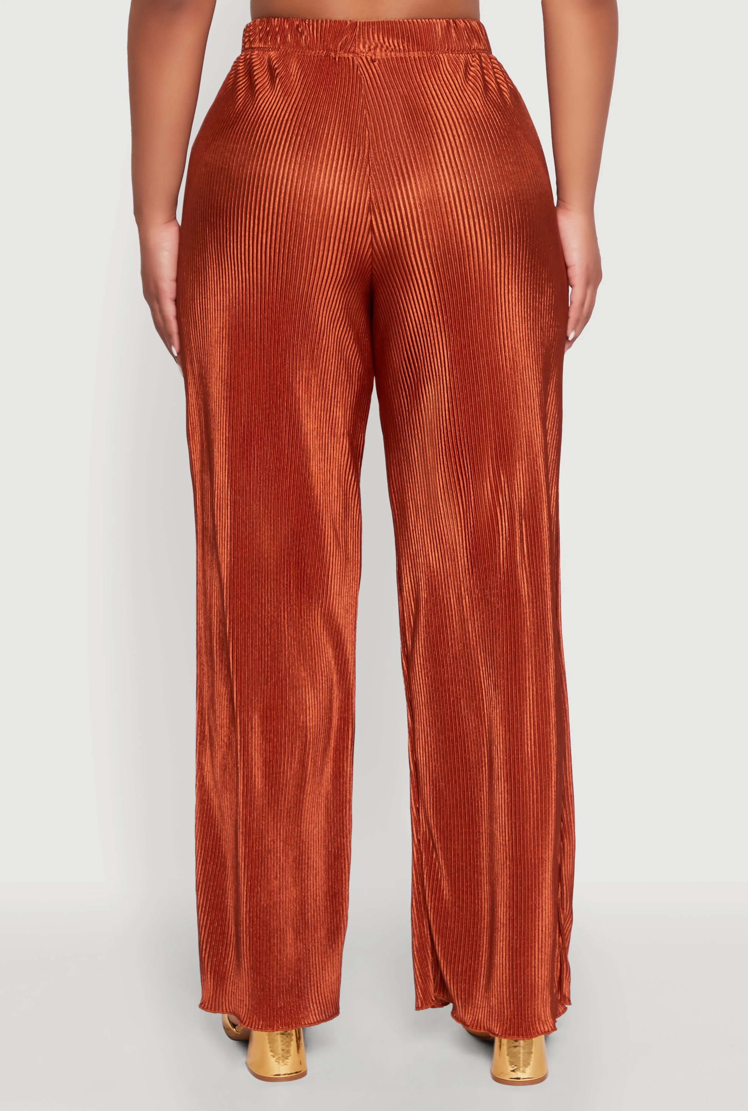 Plisse Wide Leg Pants sold by Rainbow product image thumbnail 5