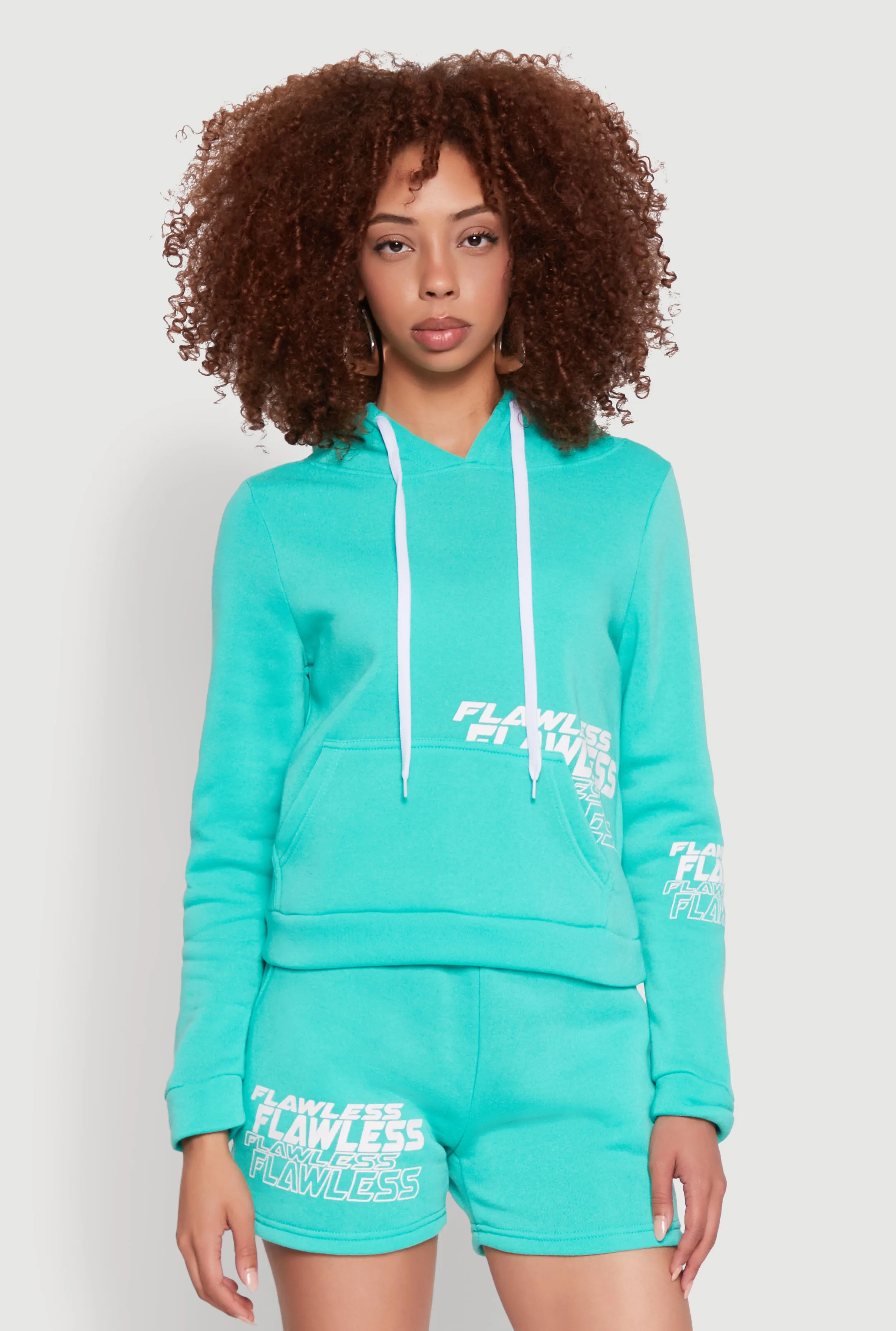 Flawless Graphic Pullover Hoodie sold by Rainbow