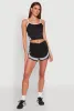 Side Marled Detail Cropped Cami sold by Rainbow