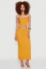 Lettuce Edge Textured Knit Skirt sold by Rainbow