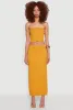 Lettuce Edge Textured Knit Skirt sold by Rainbow