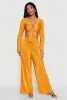 Plisse Wide Leg Pants sold by Rainbow