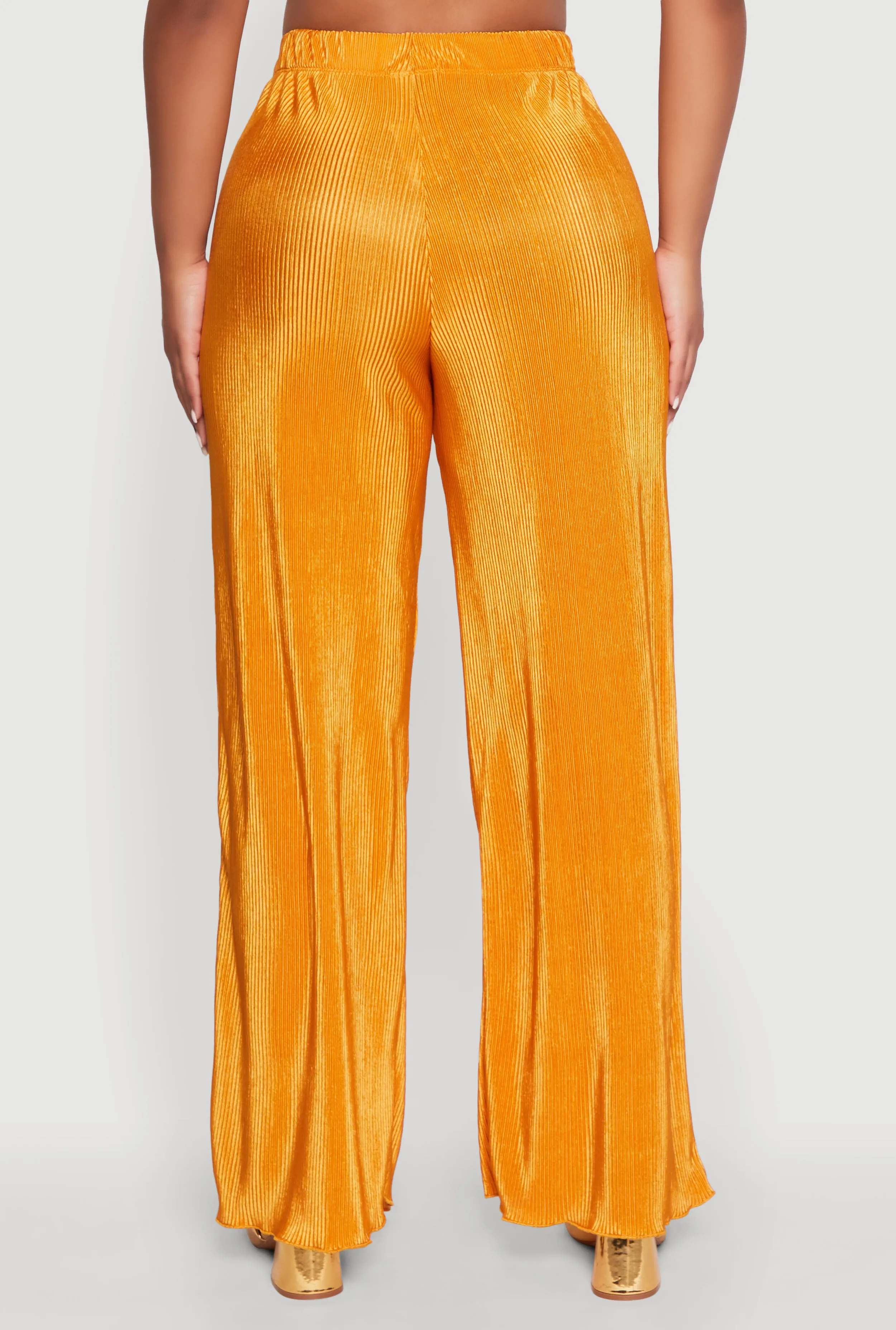 Plisse Wide Leg Pants sold by Rainbow product image thumbnail 5