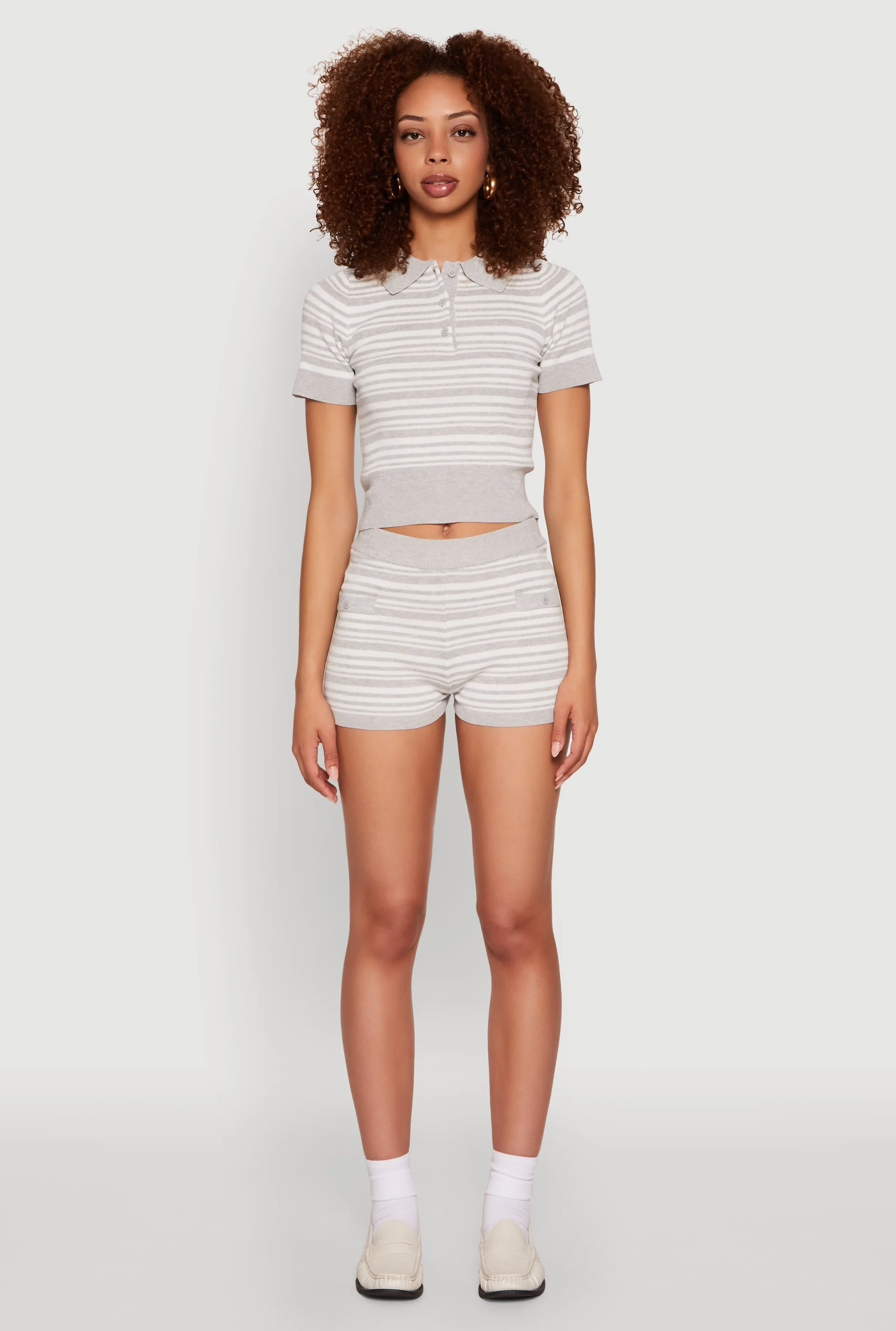 Daisy Striped Shorts sold by Rainbow product image thumbnail 2