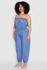 Plus Size Smock Waist Jumpsuit sold by Rainbow