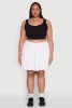 Plus Size Pleated Tennis Skirt sold by Rainbow