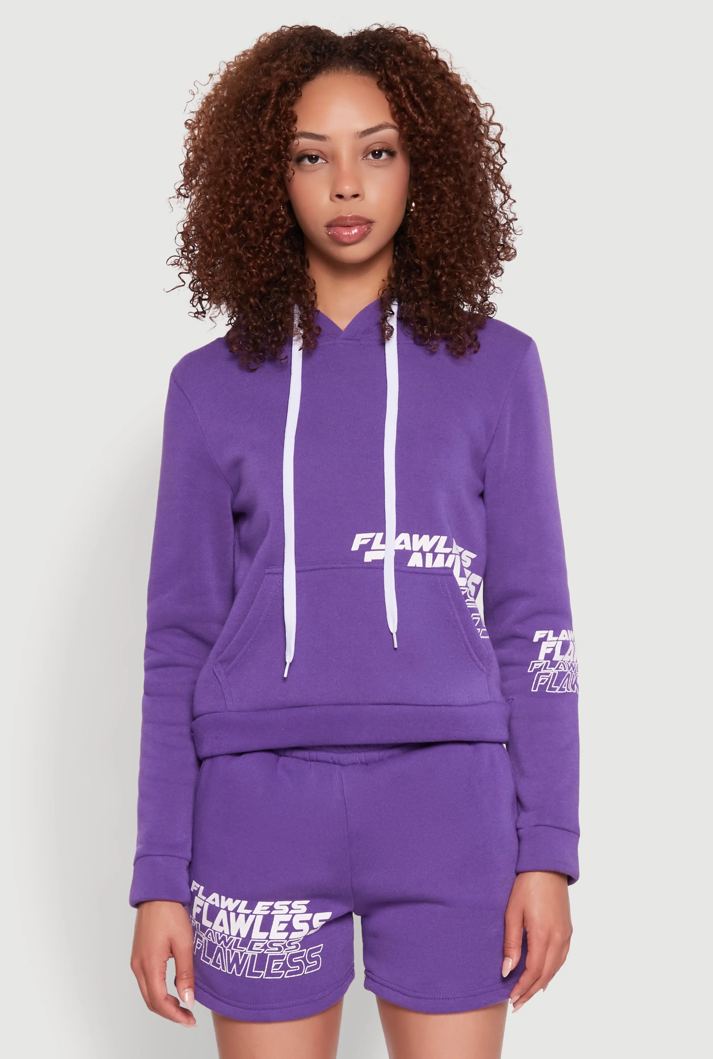 Flawless Graphic Pullover Hoodie sold by Rainbow