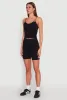 Metallic Chain Strap Seamless Cami and Shorts sold by Rainbow