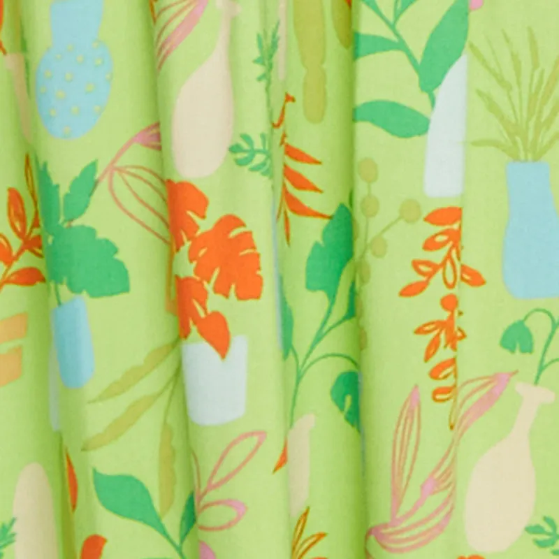 Plus Size House Plant Print Tiered Maxi Dress sold by Rainbow product image thumbnail 4