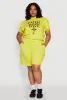 Plus Size Drawstring Cargo Pocket Sweatshorts sold by Rainbow