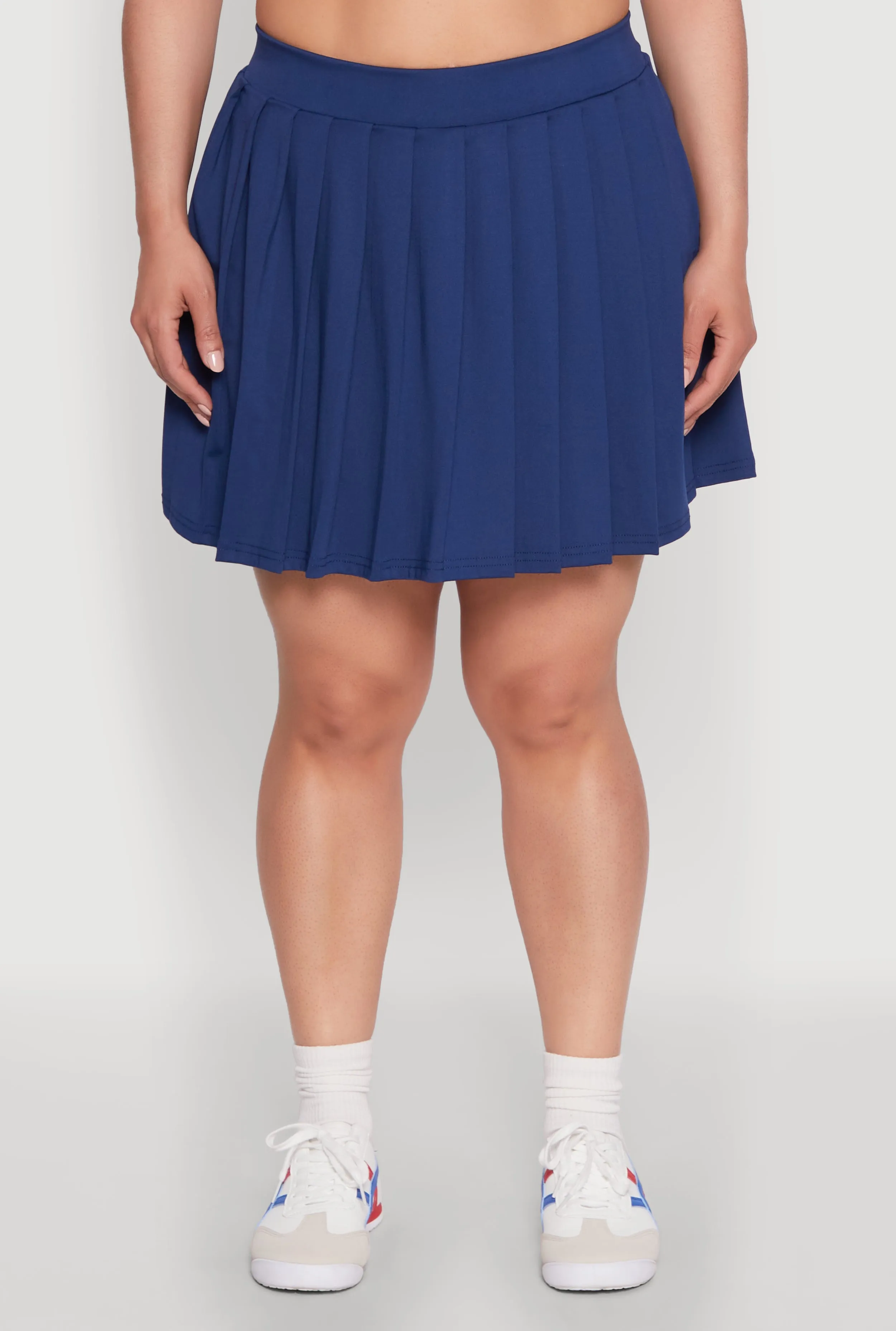 Plus Size Pleated Tennis Skirt sold by Rainbow product image thumbnail 5