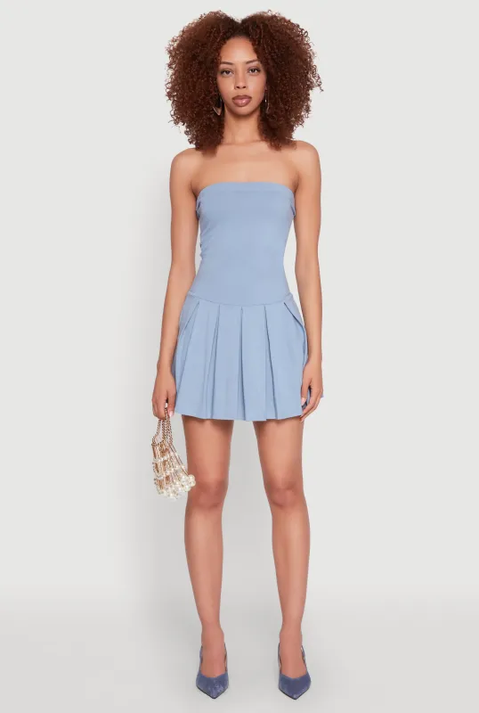 Pleated Skater Dress sold by Rainbow