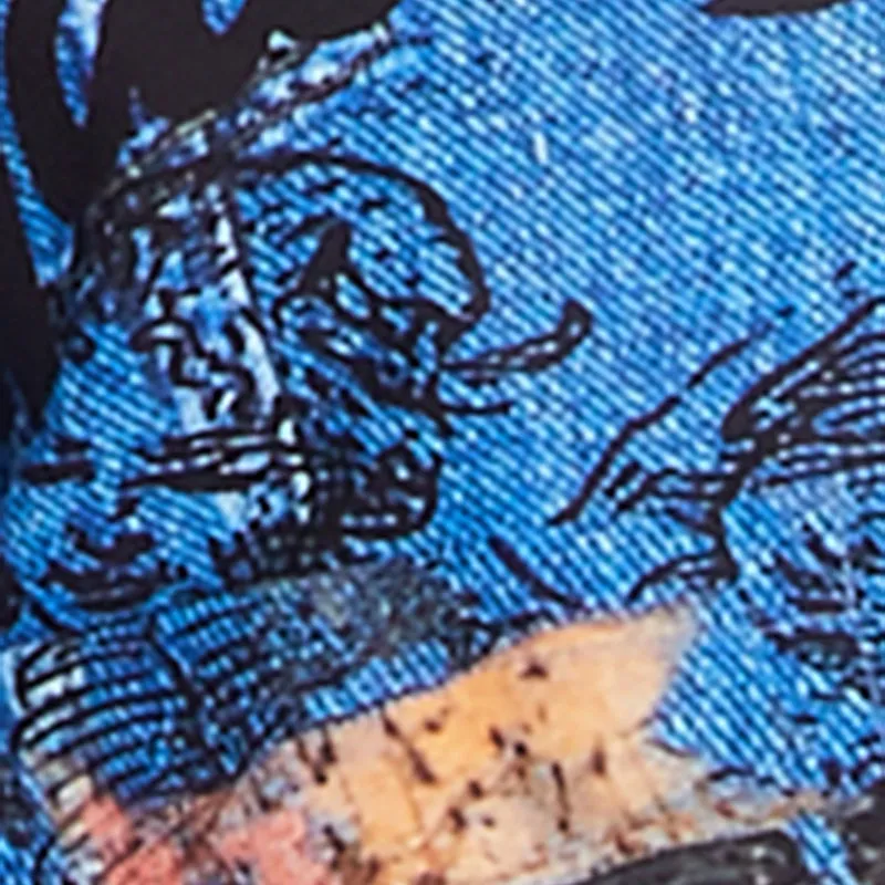 Royalty Graffiti Print Crop Top sold by Rainbow product image thumbnail 4