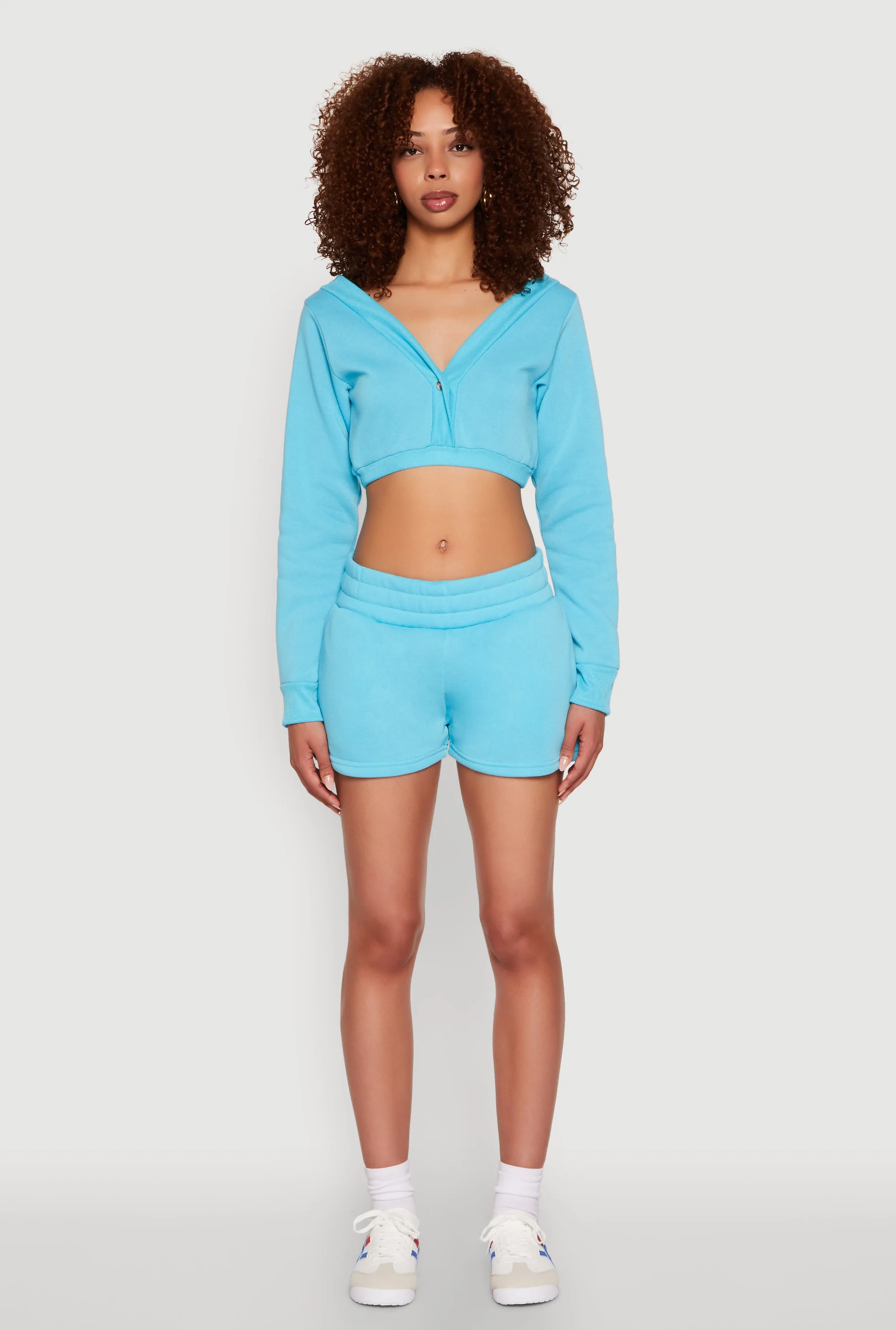 Fleece Elastic Waist Sweatshorts sold by Rainbow