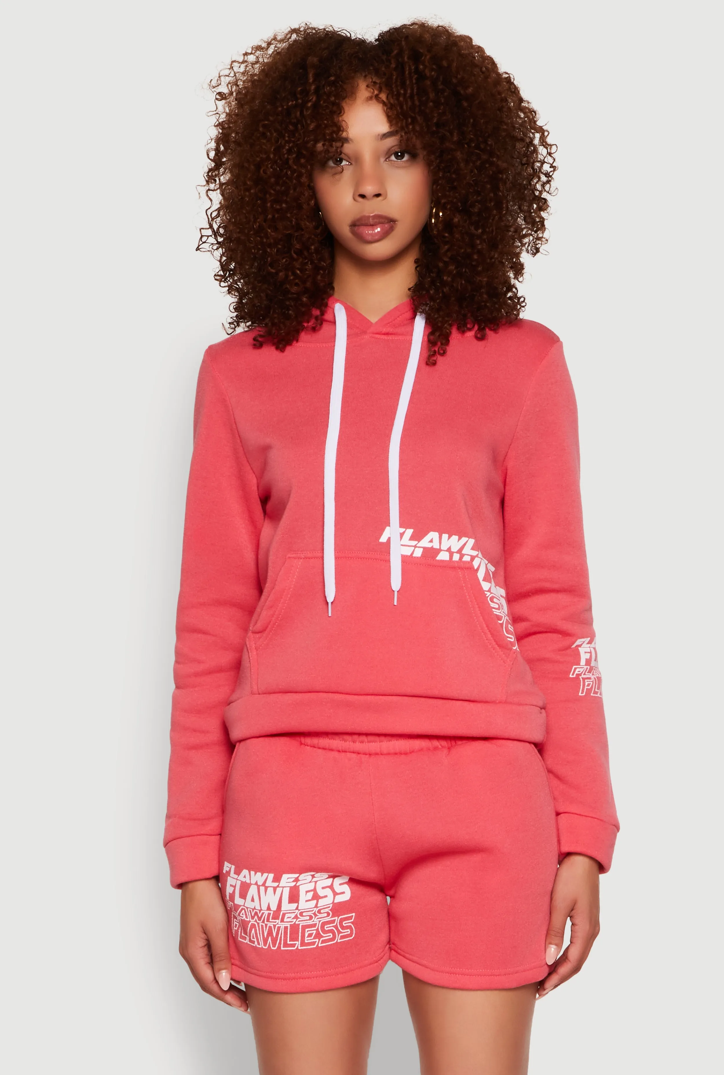 Flawless Graphic Pullover Hoodie sold by Rainbow