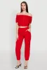 Elastic Waist Cargo Joggers sold by Rainbow