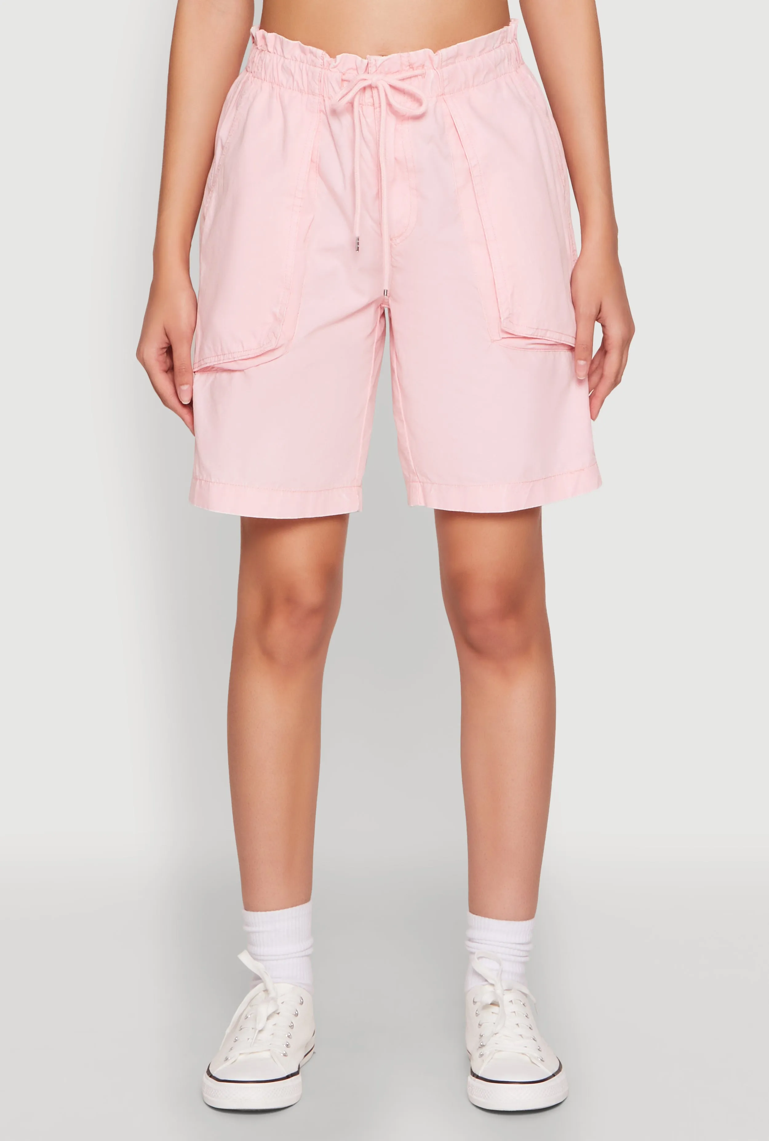 Poplin Drawstring Bermuda Shorts sold by Rainbow product image thumbnail 5