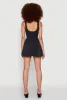 Acid Wash Corset Skater Dress sold by Rainbow