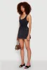 Acid Wash Corset Skater Dress sold by Rainbow