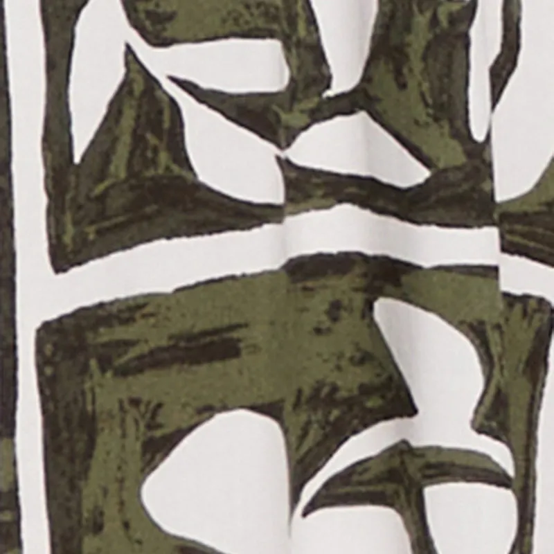 Leaf Print Tie Front Mini Dress sold by Rainbow product image thumbnail 4