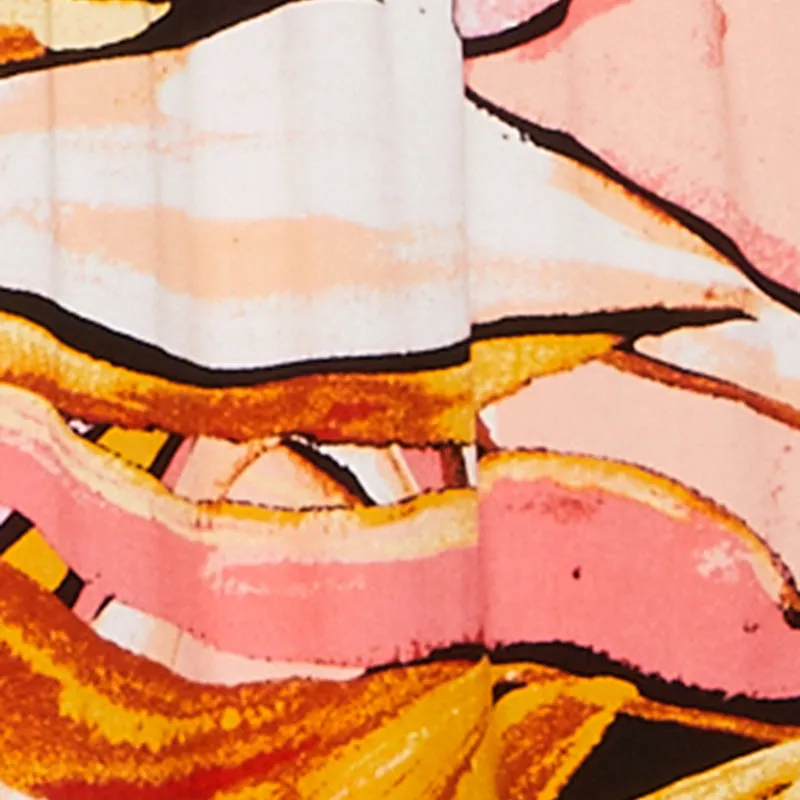 Printed Pattern Smocked Tiered Dress sold by Rainbow product image thumbnail 4