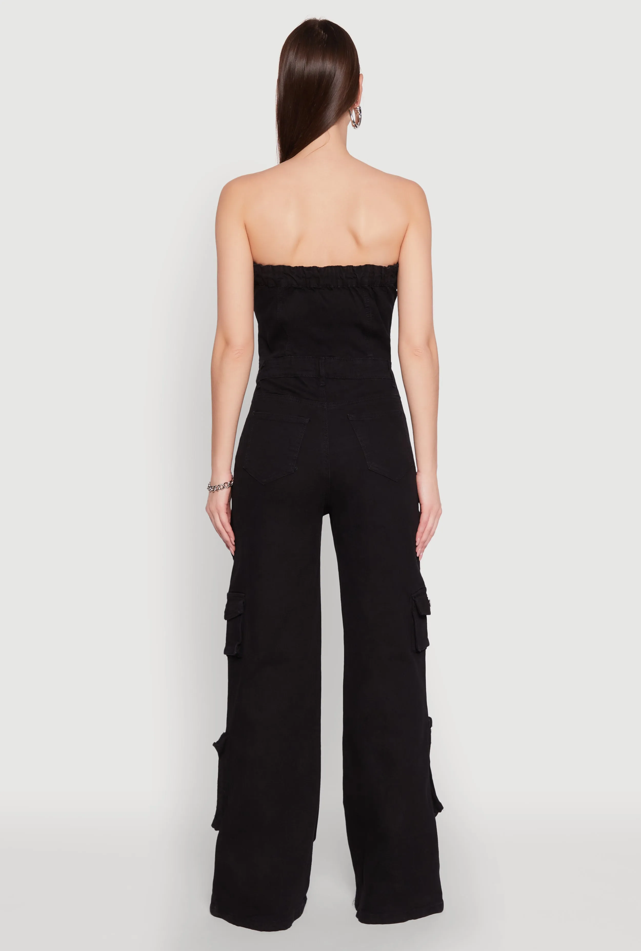 Daisy Wide Leg Cargo Pocket Jumpsuit sold by Rainbow product image thumbnail 5