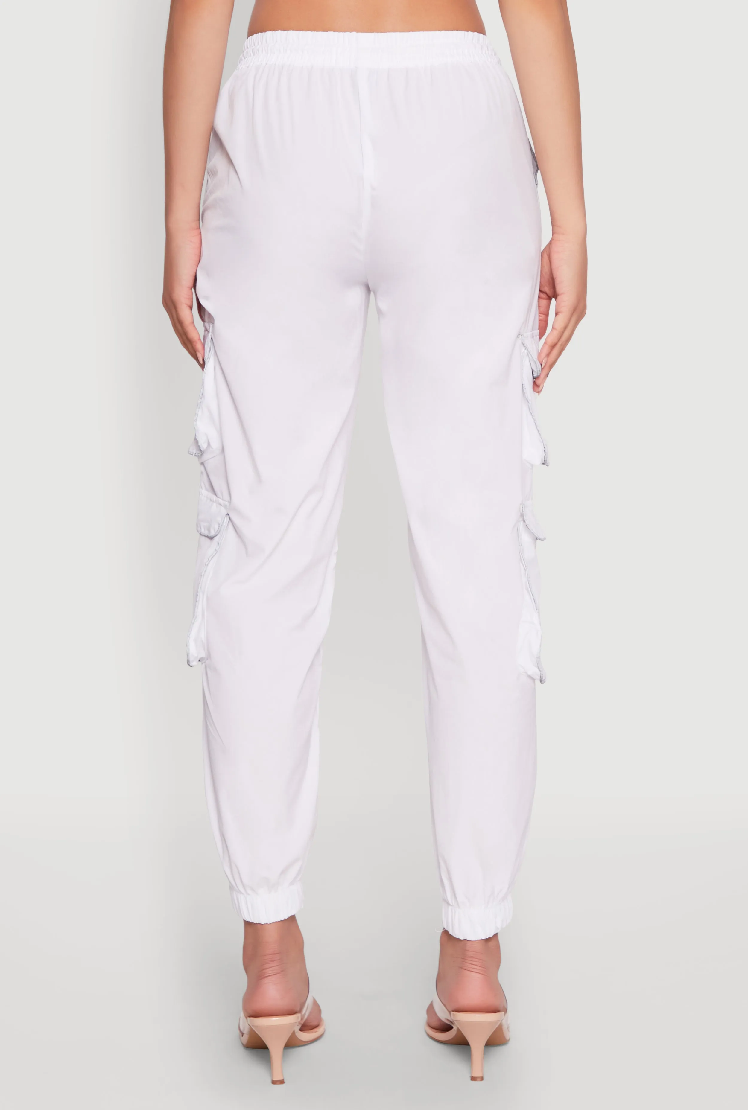 Reflective Trim Cargo Pocket Joggers sold by Rainbow product image thumbnail 5