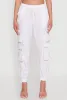 Reflective Trim Cargo Pocket Joggers sold by Rainbow