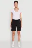 Drawstring Waist Sweatshorts sold by Rainbow