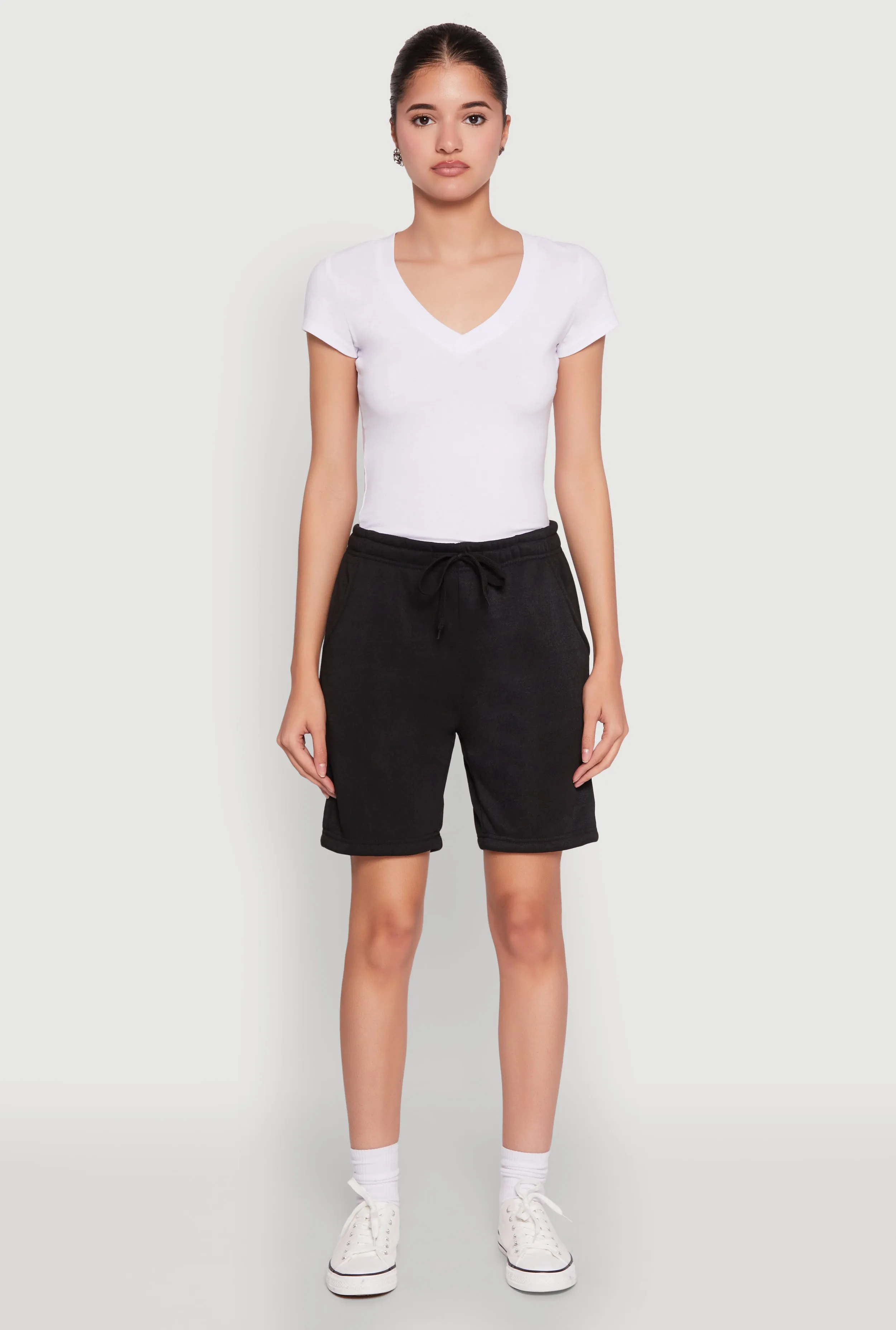 Drawstring Waist Sweatshorts sold by Rainbow product image thumbnail 2