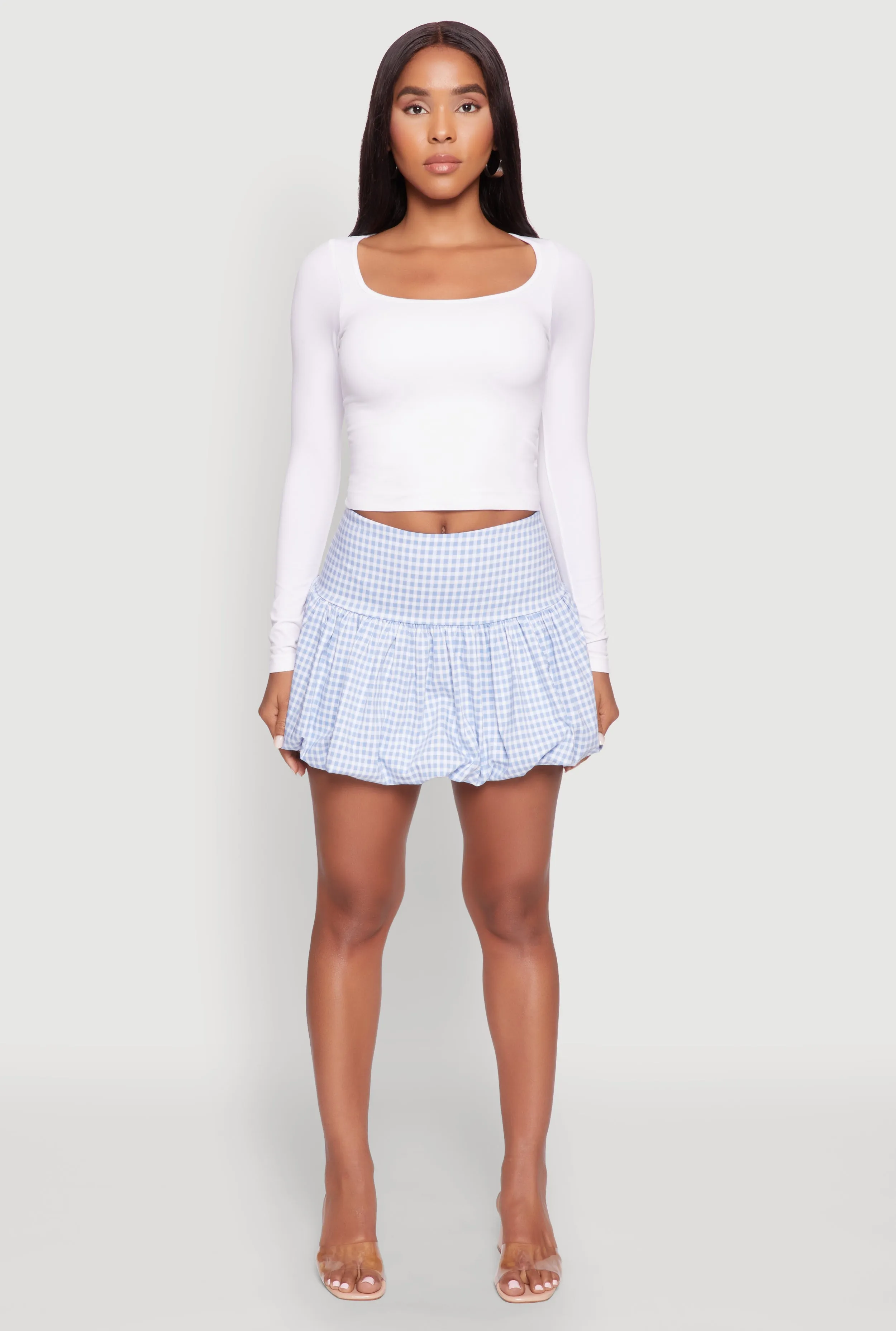 Gingham Bubble Skirt sold by Rainbow product image thumbnail 2