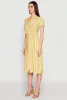 Striped Short Sleeve Shirt Dress sold by Rainbow