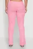 Mineral Wash Pintuck Flared Pants sold by Rainbow