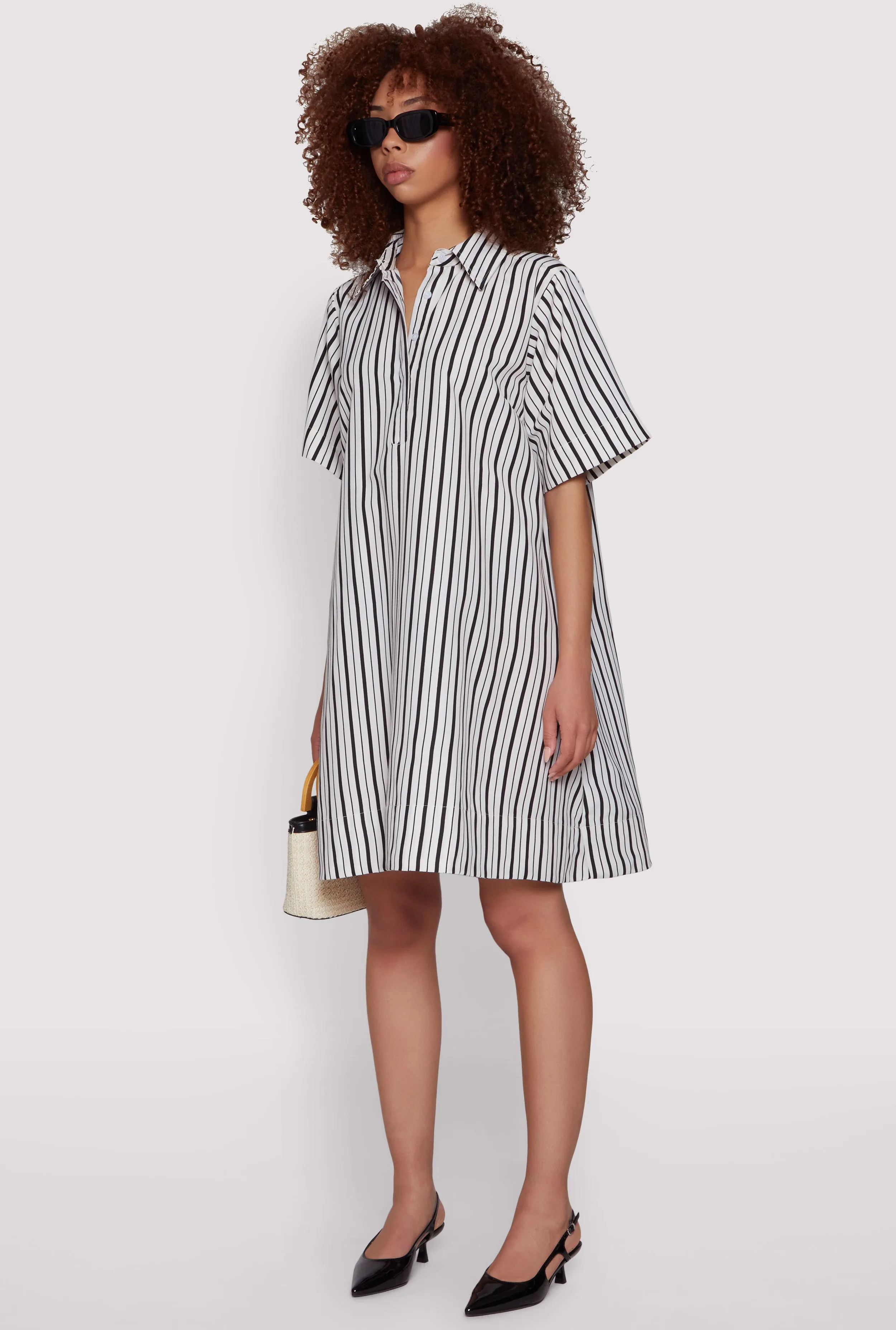 Striped Shift Dress sold by Rainbow product image thumbnail 3