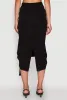 High Waisted Grommet Detail Drawstring Skirt sold by Rainbow