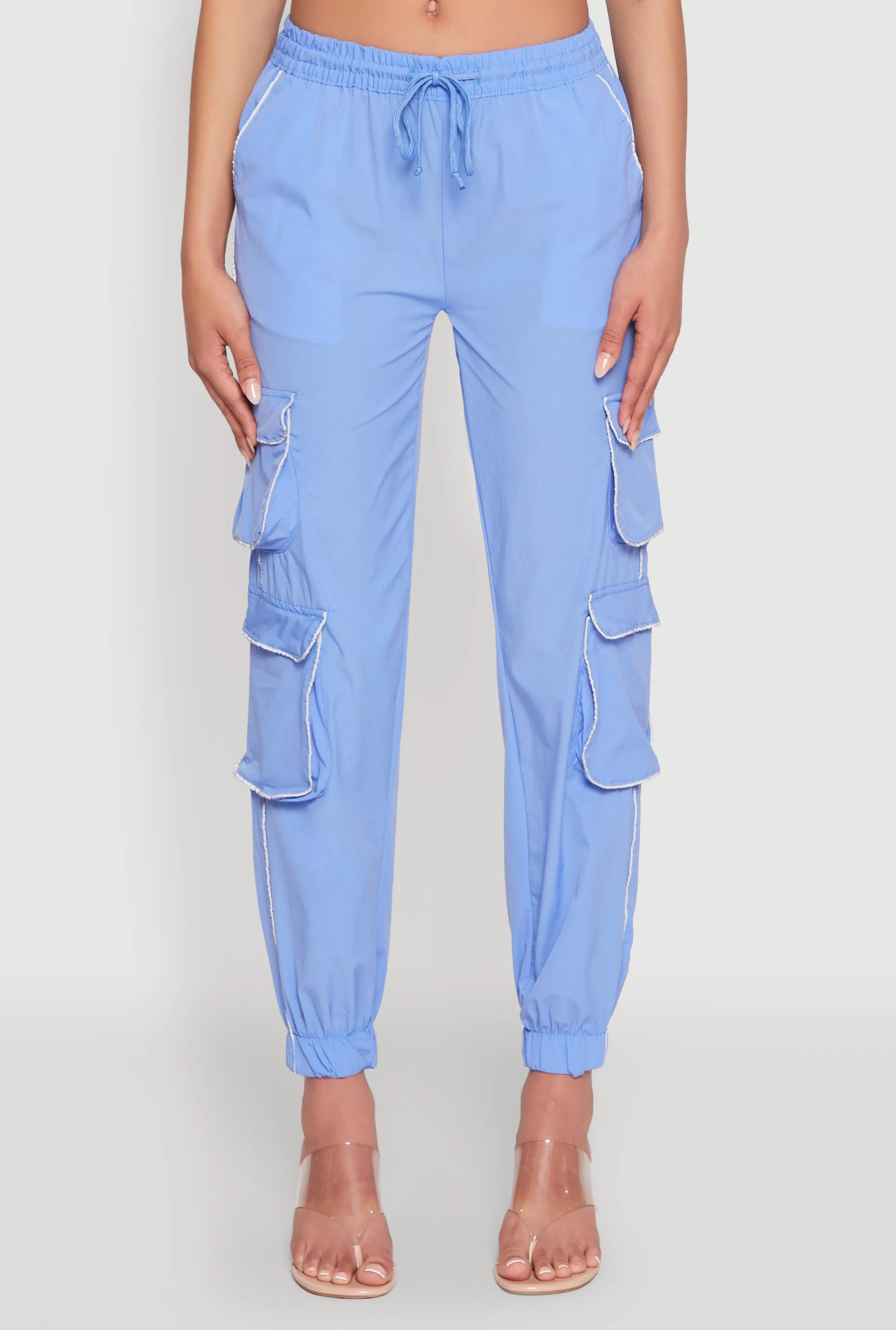 Reflective Trim Cargo Pocket Joggers sold by Rainbow product image thumbnail 3