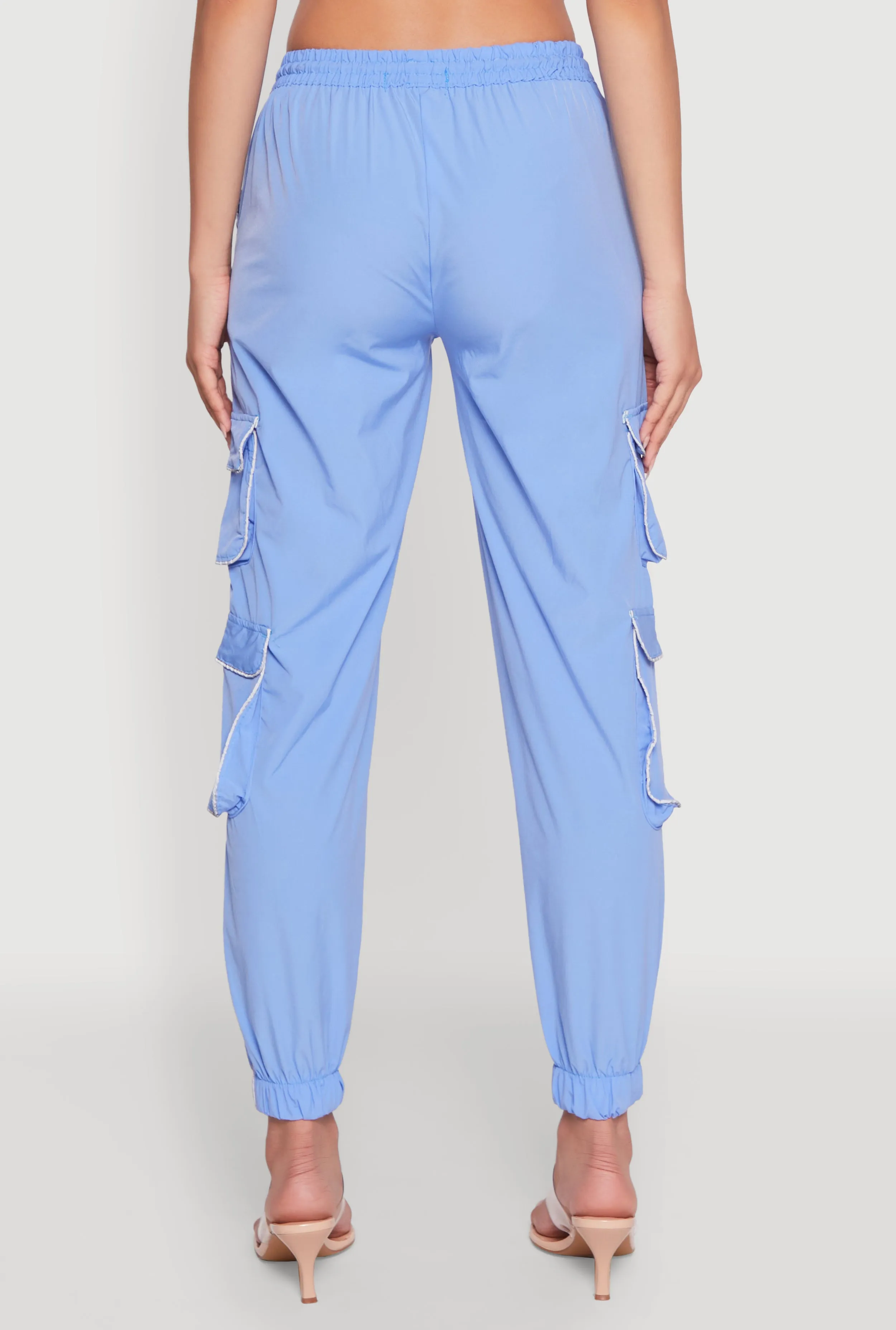 Reflective Trim Cargo Pocket Joggers sold by Rainbow product image thumbnail 5