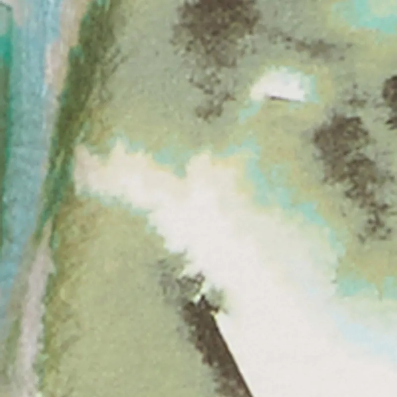 Abstract Leaf Print Wide Leg Pants sold by Rainbow product image thumbnail 4