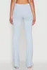 Mineral Wash Pintuck Flared Pants sold by Rainbow