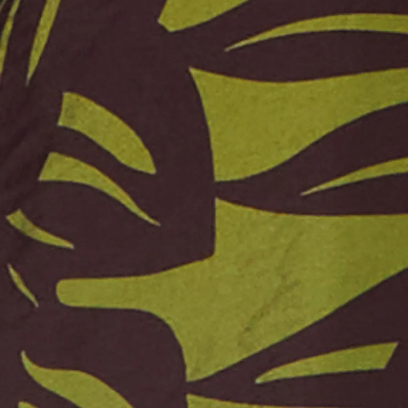 Palm Leaf Print Button Front Shirt sold by Rainbow product image thumbnail 4