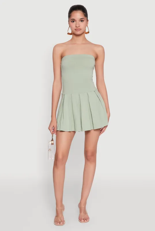 Pleated Skater Dress sold by Rainbow