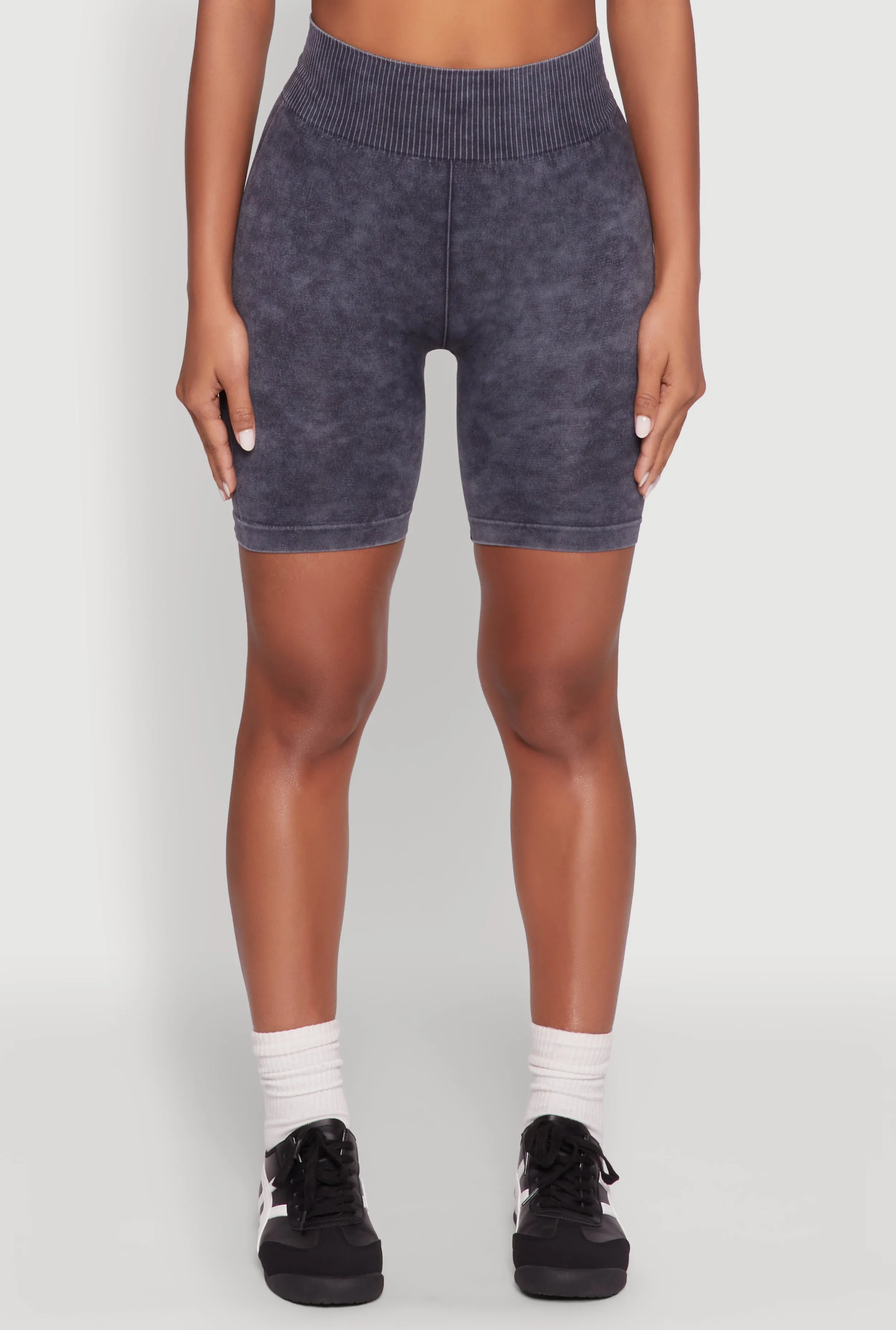 Seamless Mineral Wash Bike Shorts sold by Rainbow product image thumbnail 3