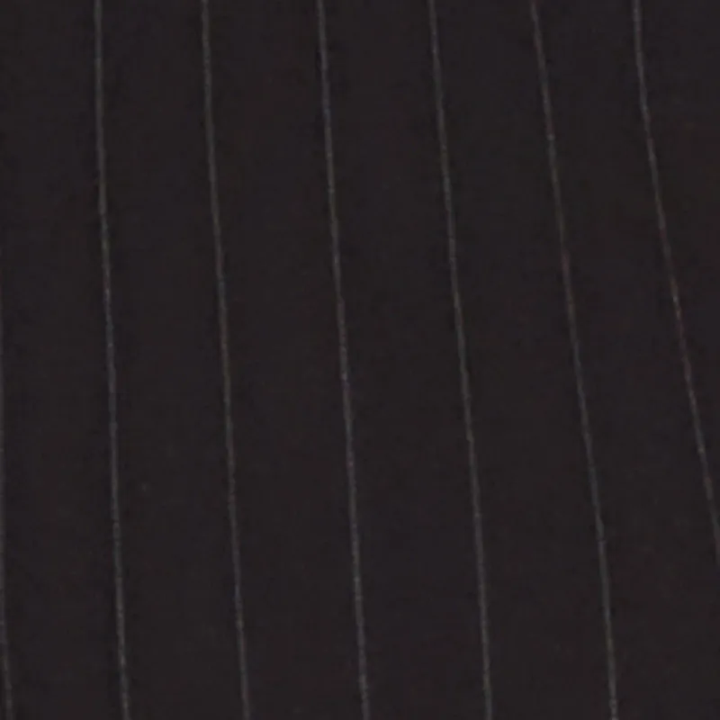 Plus Size Pinstripe Button Front Strapless Top sold by Rainbow product image thumbnail 4