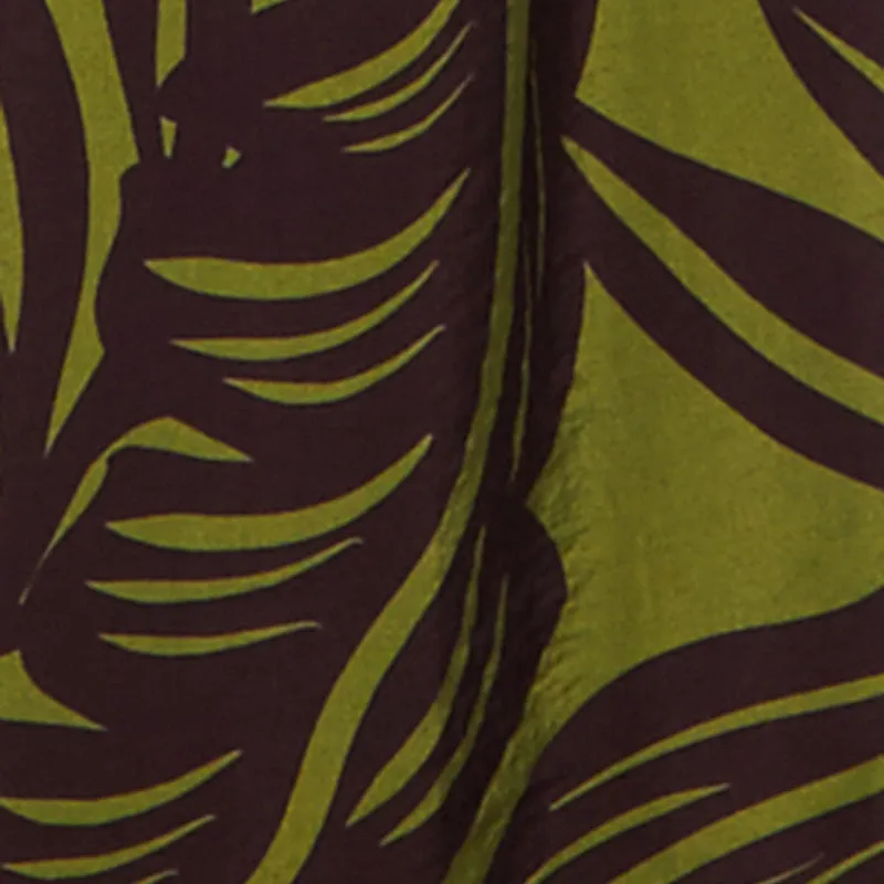 Palm Leaf Print Wide Leg Pants sold by Rainbow product image thumbnail 4