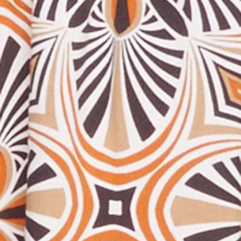 Geometric Print Bustier Skater Dress sold by Rainbow product image thumbnail 4