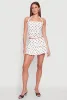 Polka Dot Ruched Halter Top sold by Rainbow