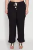 Plus Size Airy High Waisted Palazzo Pants sold by Rainbow