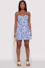 Floral Print Bustier Mini Skater Dress sold by Rainbow